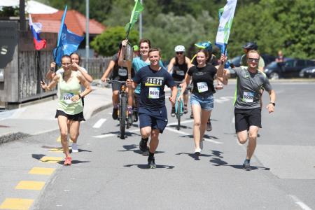 Slovenska bakla na obisku v Lučah